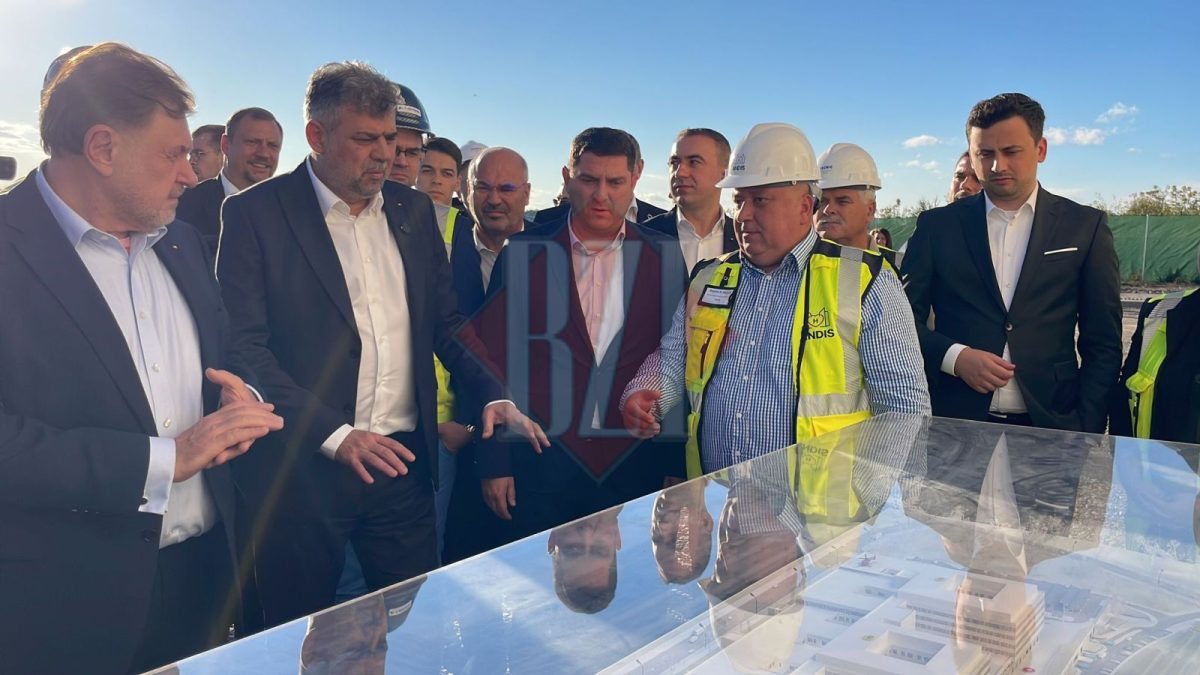 Premierul Marcel Ciolacu și ministrul Sănătății Alexandru Rafila vizitează șantierul Spitalului Regional de Urgentă Iași – LIVE VIDEO
