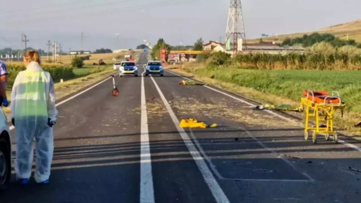 Accident rutier mortal! Un bărbat a fost spulberat de un autoturism pe o trecere de pietoni