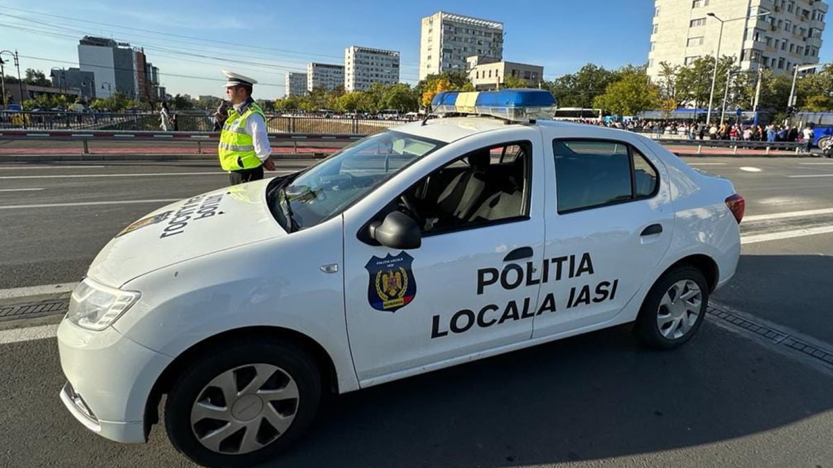 Peste 180 de polițiști locali vor asigura ordinea pentru Sărbătorile Iașului 2024