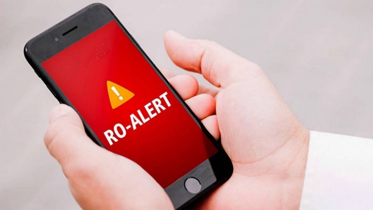 Autoritățile au emis un mesaj RO-Alert pentru locuitorii din zona de nord-est a județului Tulcea