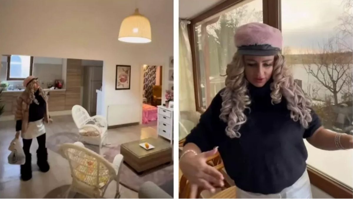 Sânziana Buruiană are o casă superbă în Snagov. Locuința ei a devenit platou de filmare pentru un serial celebru