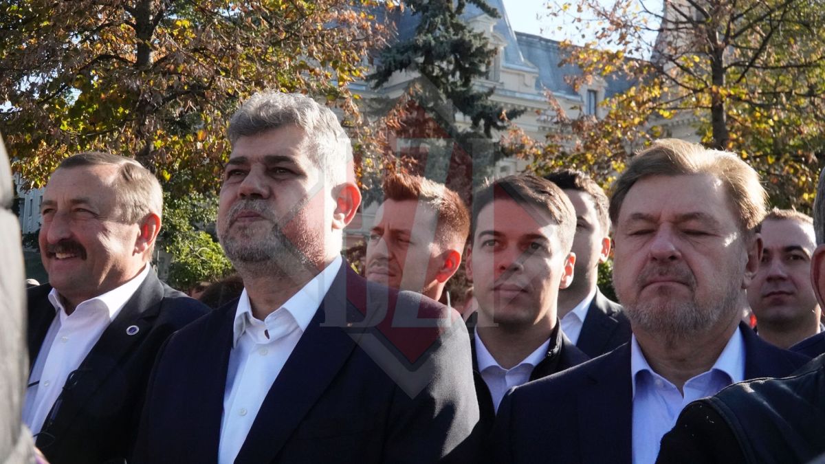 Covrigarul Marcel Ciolacu a venit la Iași pentru a participa la Sf. Liturghie de la Catedrala Mitropolitană