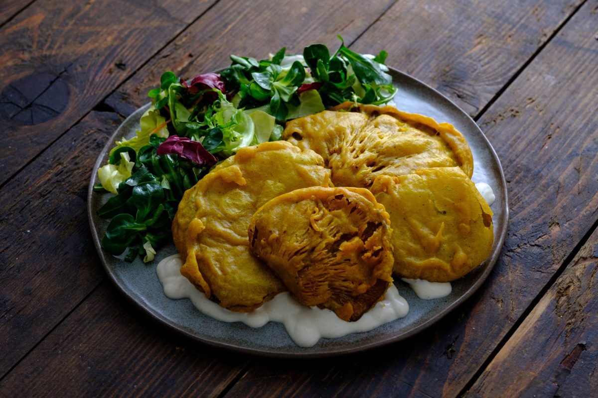 Șnițele din ciuperci pleurotus de post. Rețeta perfectă pentru o masă fără carne!