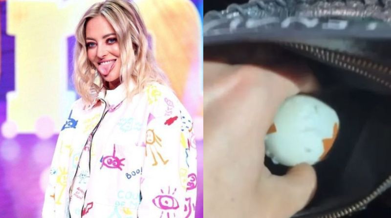 Aroganță maximă a vedetei! Delia a decojit un ou fiert în geanta Balenciaga!