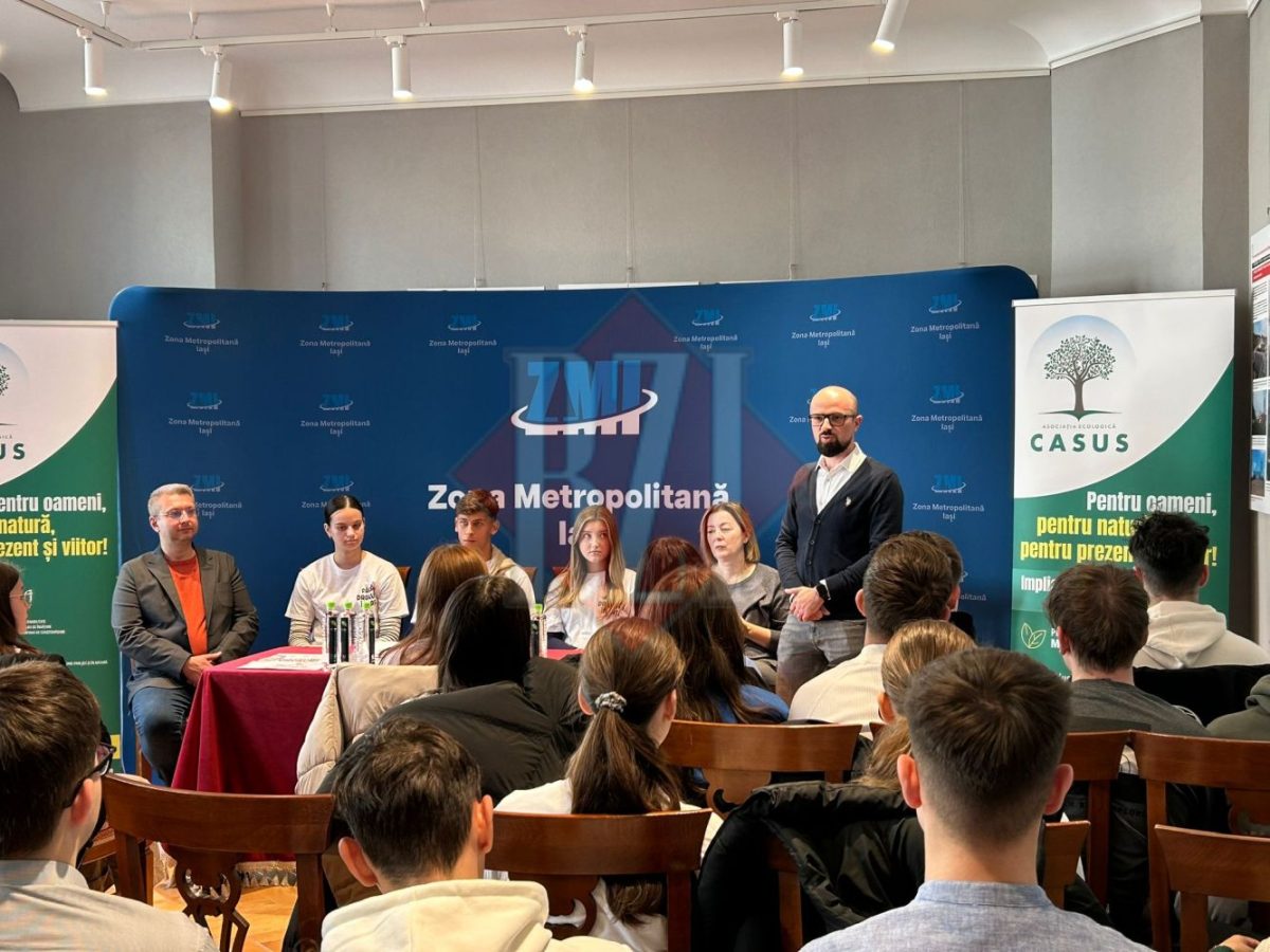 Prezentarea finală a proiectului „Fără Drog în Iași – Un Viitor Curat în Școlile Noastre” la Palatul Braunstein