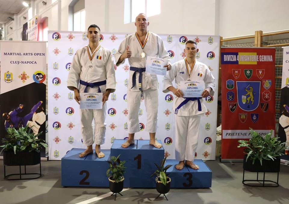 Aur pentru Brigada 15 Mecanizată la Campionatul Militar de Ju-Jitsu