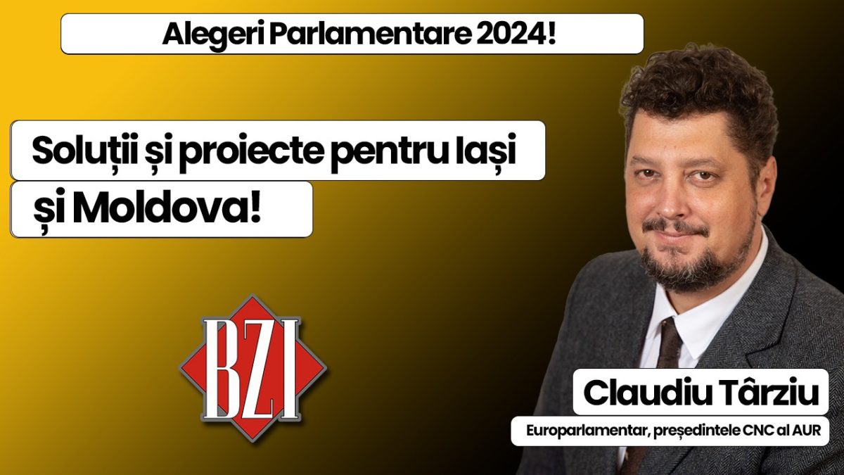 LIVE VIDEO – Claudiu Târziu, președinte CNC AUR, europarlamentar și candidat la Alegerile Parlamentare 2024 într-o nouă emisiune-dialog BZI LIVE