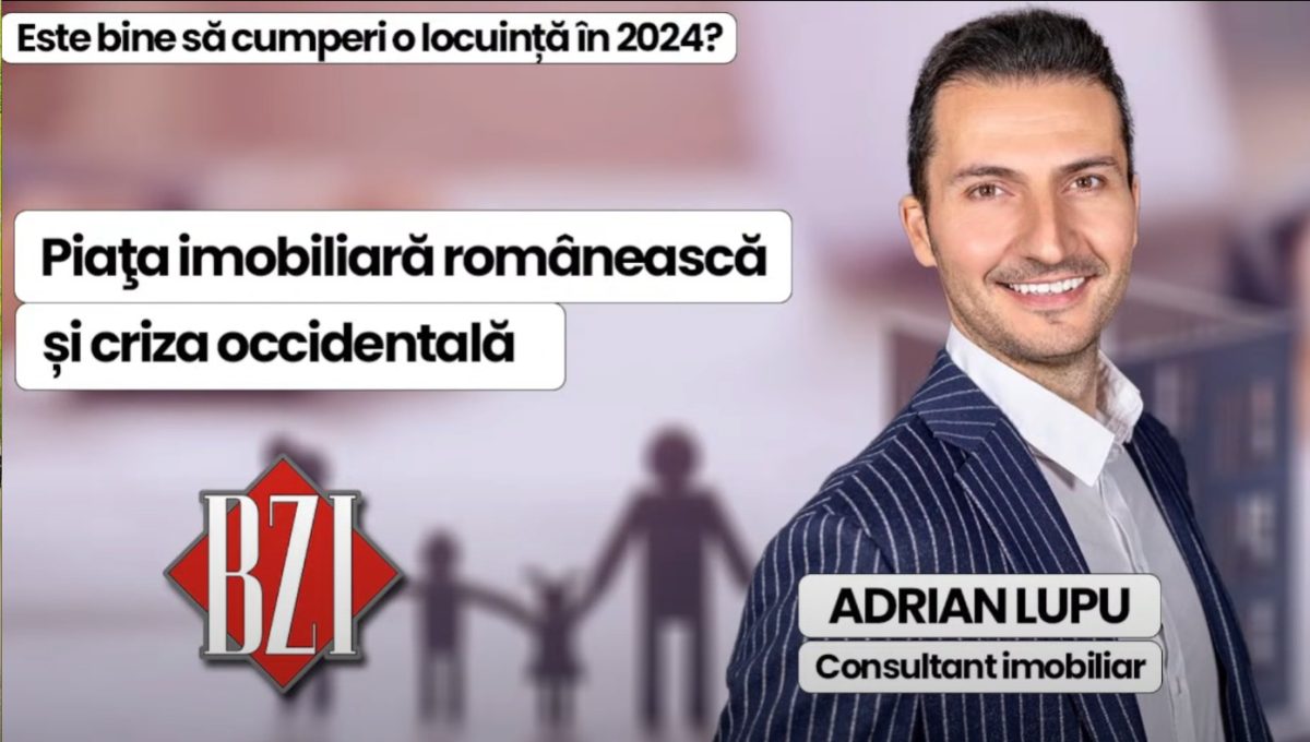LIVE VIDEO – Adrian Lupu, consultat imobiliar, răspunde întrebărilor momentului la BZI LIVE