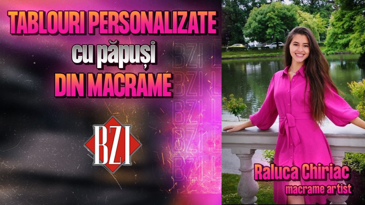 Tablouri personalizate cu păpuși din macramé! Raluca Chiriac, macramé artist, într-un interviu marca BZI LIVE