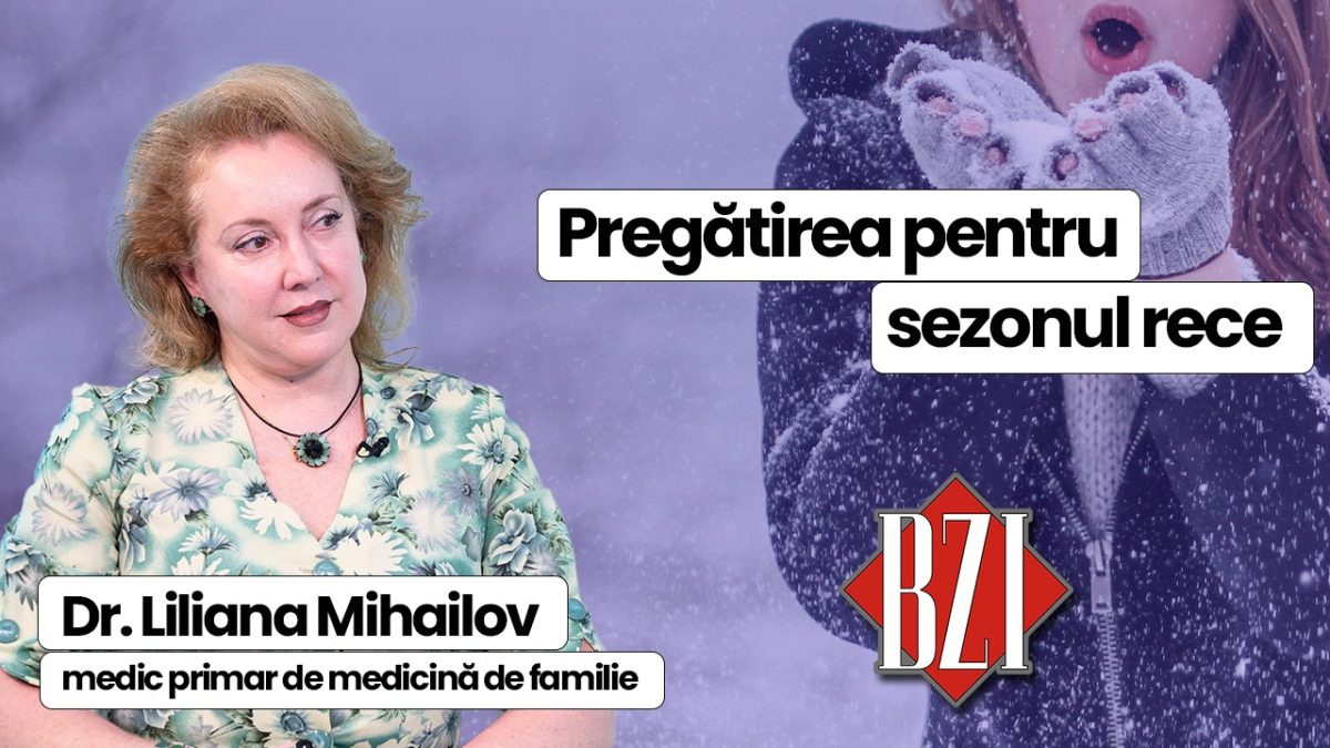 Dr. Liliana Mihailov-medic primar de medicină de familie discută în platoul BZI LIVE despre ce ar trebui să facă pacienții cu afecțiuni acute și cronice pentru a evita virozele , dar și metode holistice utilizate în combaterea răcelilor