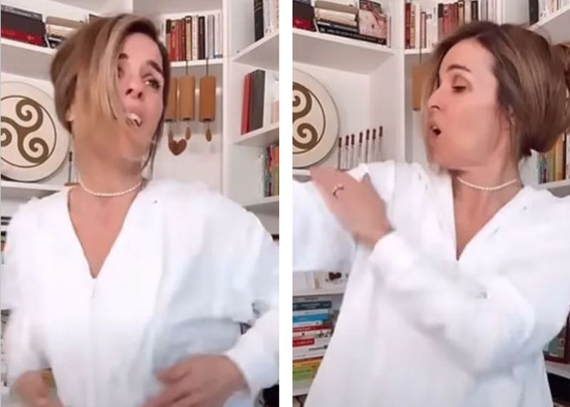 Imagini virale cu Cristela Georgescu, în timp ce dansează: „Vei simți o resetare!” – VIDEO