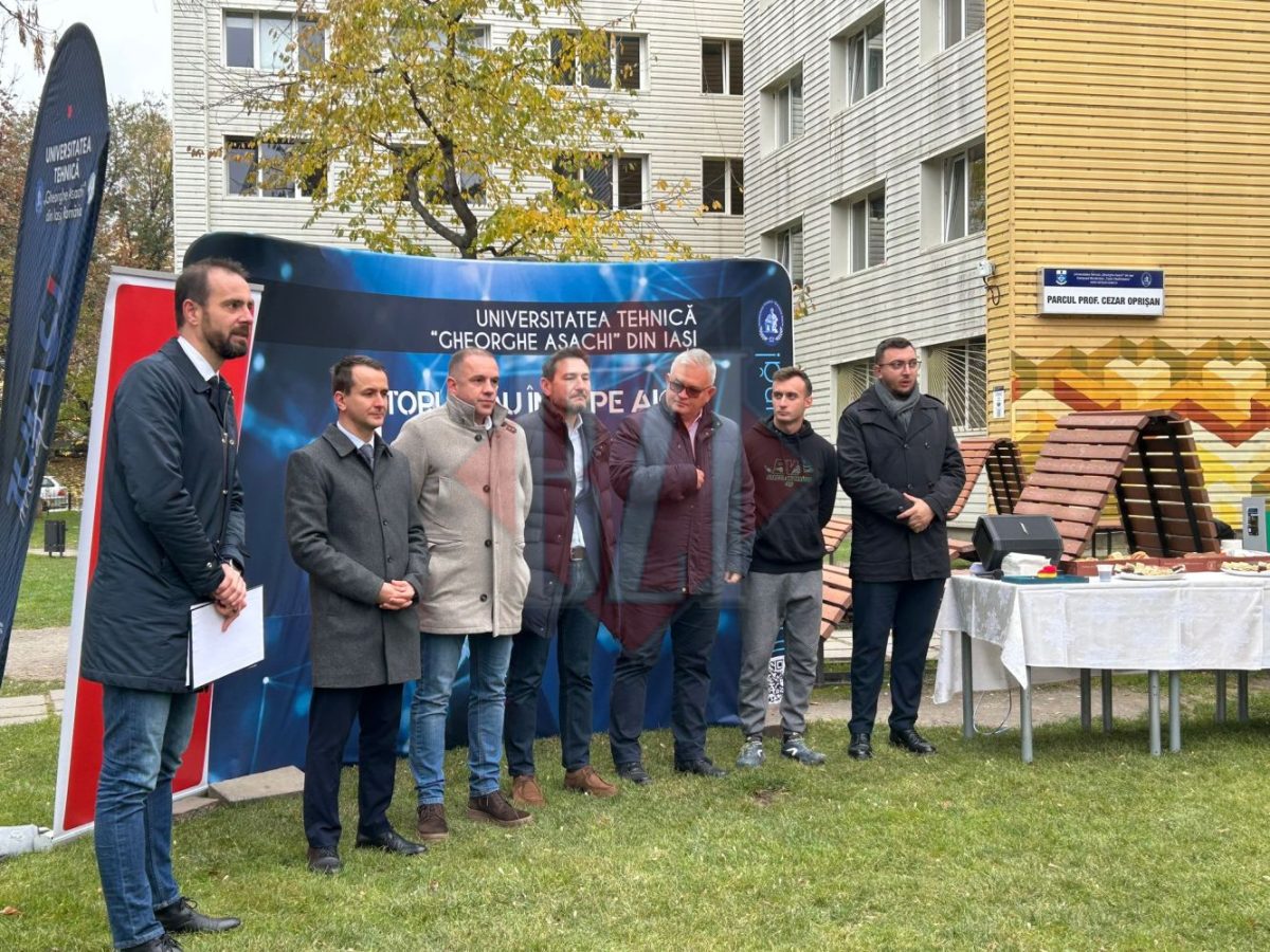 Inaugurarea Zonei de Calisthenics în Campusul „Tudor Vladimirescu” din Iași