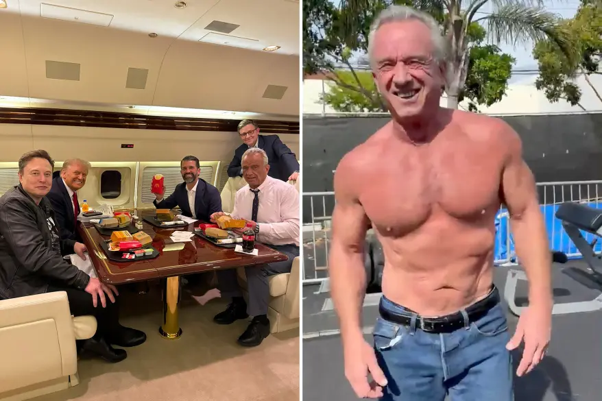 Contradicții la bordul Trump Force One: RFK Jr., Big Mac-ul și promisiunea de a face America sănătoasă