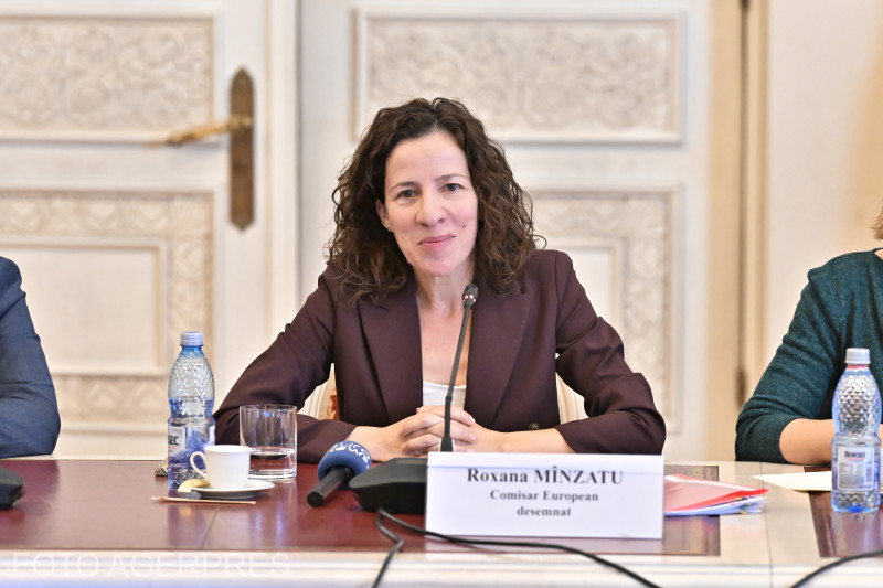 Comisarul european al României, audiat în PE. Roxana Mînzatu a fost nevoită să ofere explicații