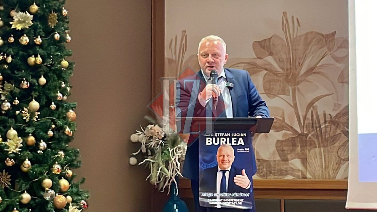 Conf. Dr. Ștefan Lucian Burlea își lansează candidatura pentru un mandat de deputat în Camera Deputaților
