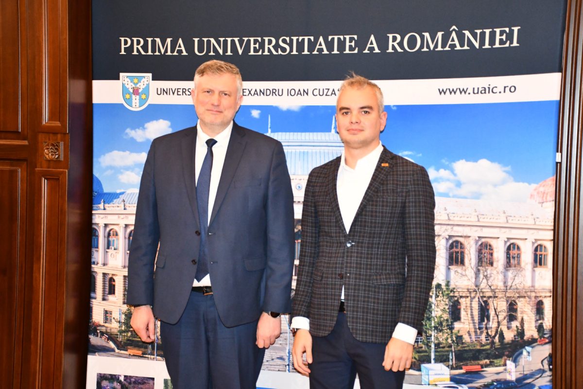 UAIC a primit vizita noului coordonator al Oficiului TIKA din București