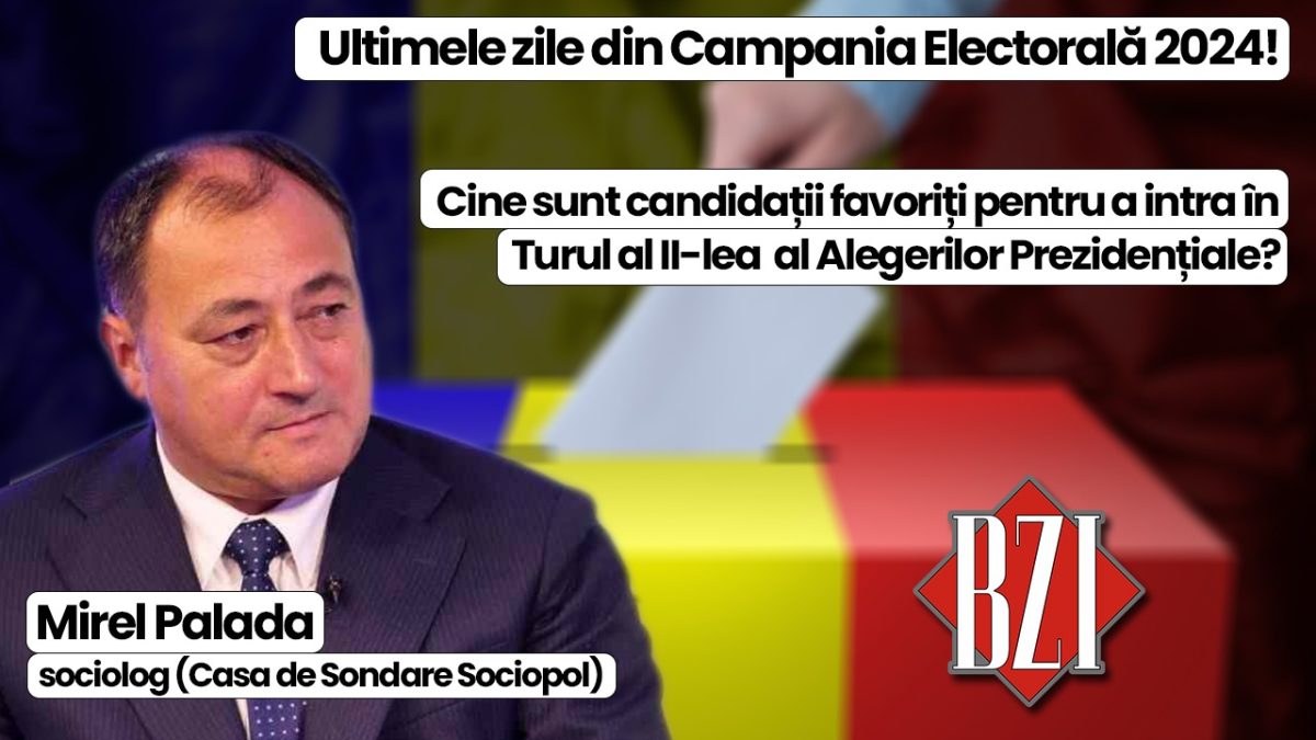 Super talk-show BZI LIVE! Invitat de top este incisivul și savurosul sociolog Mirel Palada (Casa de Sondare Sociopol) pe cele mai fierbinți și incitante subiecte ale momentului