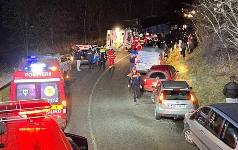 A fost activat Planul Roşu de Intervenţie! Accident rutier cu mai multe victime în Alba