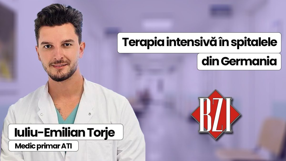 Dr. Iuliu Emilian Torje, medic primar ATI, ECMO Center – Klinikum Kassel , Germania, discută în emisiunea de sănătate BZI LIVE despre cum funcționează terapia intensivă în spitalele germane