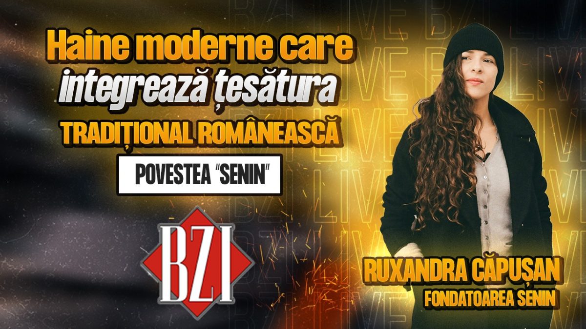 Ruxandra Căpușan, fondatoarea Senin, povestește pentru BZI LIVE despre activitatea sa creativă
