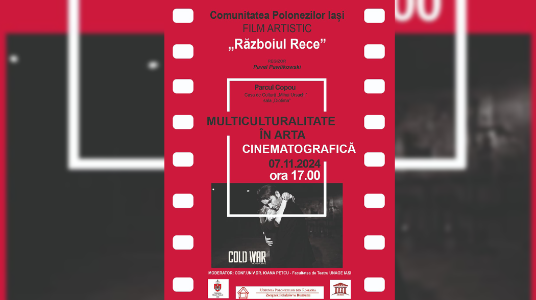 Proiecţie cinematografică poloneză la Casa de Cultură „Mihai Ursachi” a Municipiului Iaşi