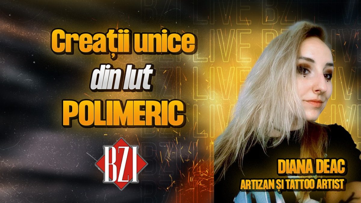 Creații unice din lut polimeric! Diana Deac, artizan și tattoo artist, într-un interviu marca BZI LIVE