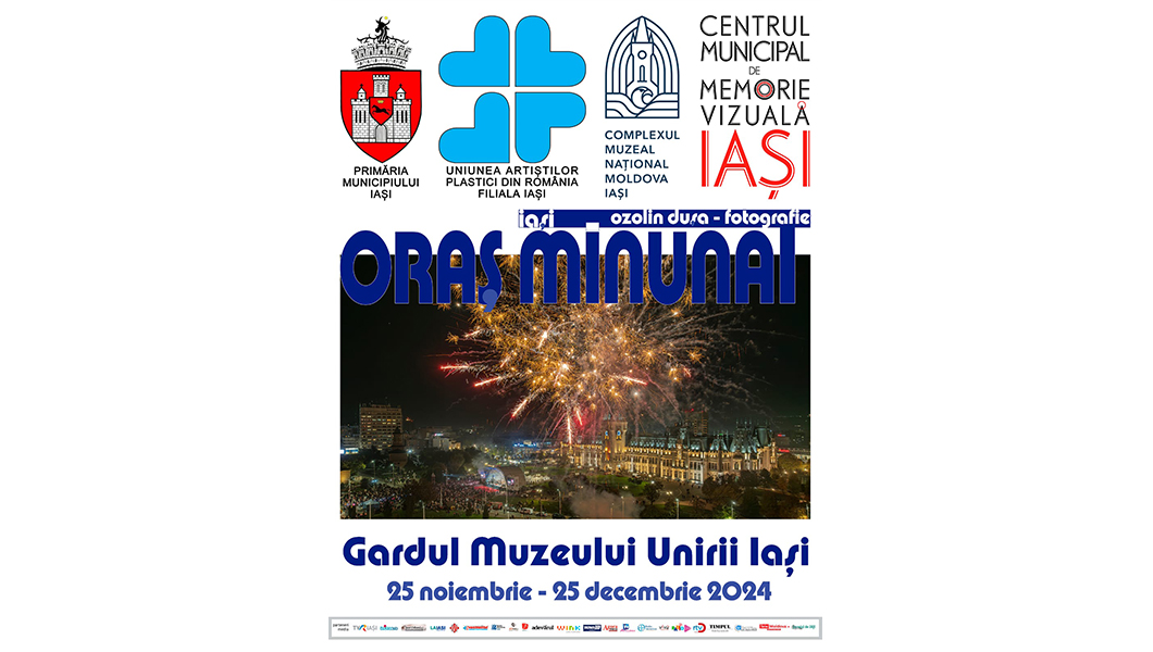 Expoziție în aer liber la Muzeul Unirii „Iași, oraș minunat”
