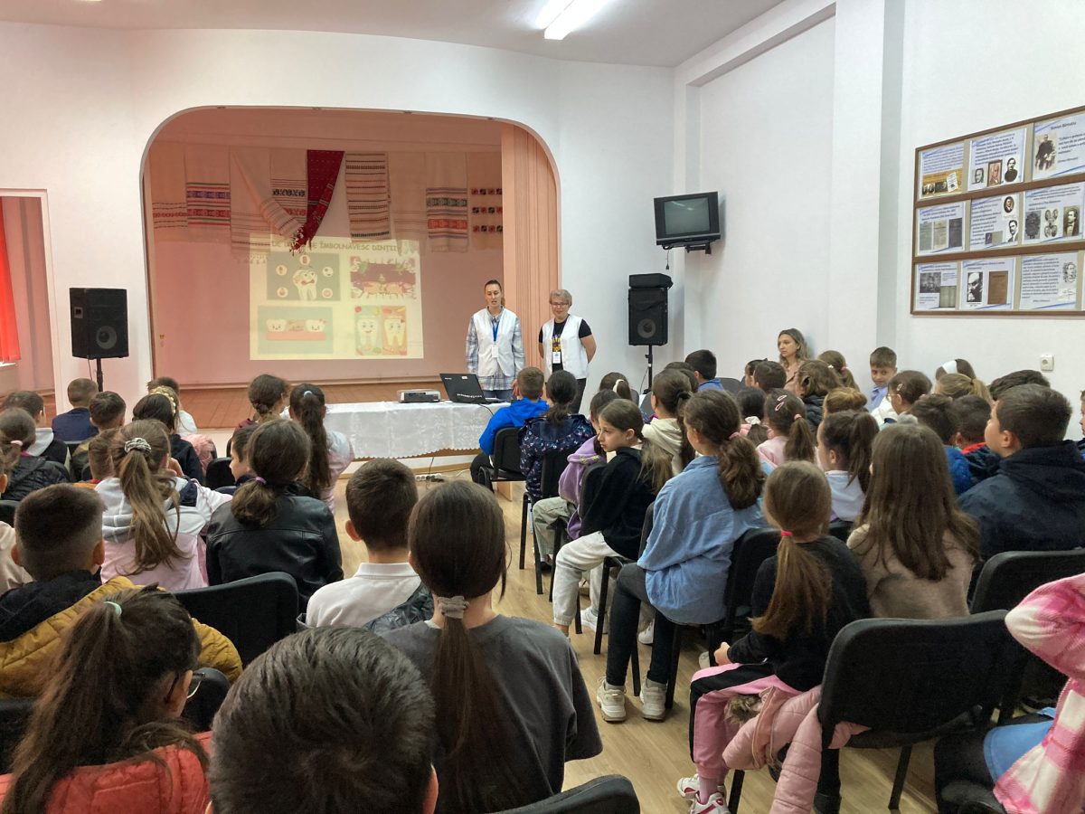 Sănătatea orală a copiilor din mediul rural Iași, evaluată printr-un proiect amplu