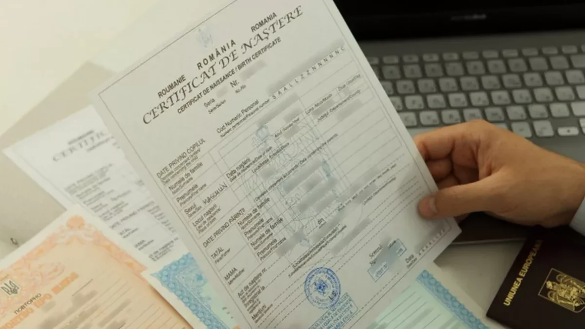 Greșeala din certificatul de naștere care nu mai poate fi remediată!