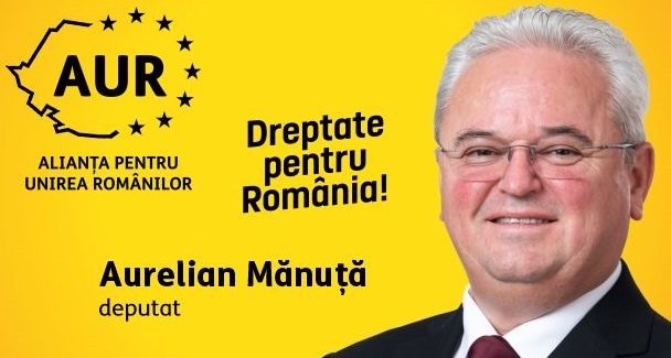Aurelian Mănuță, candidat AUR la Camera Deputaților: „Mediul de afaceri are nevoie de sprijin. Ne sufocăm de suprataxare și de reguli schimbate peste noapte” (P)