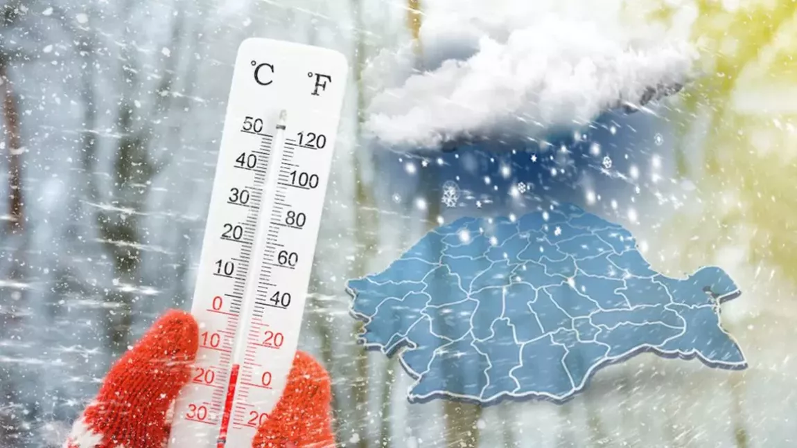 Frigul pune stăpânire pe regiuni mari din țară în următoarele zile