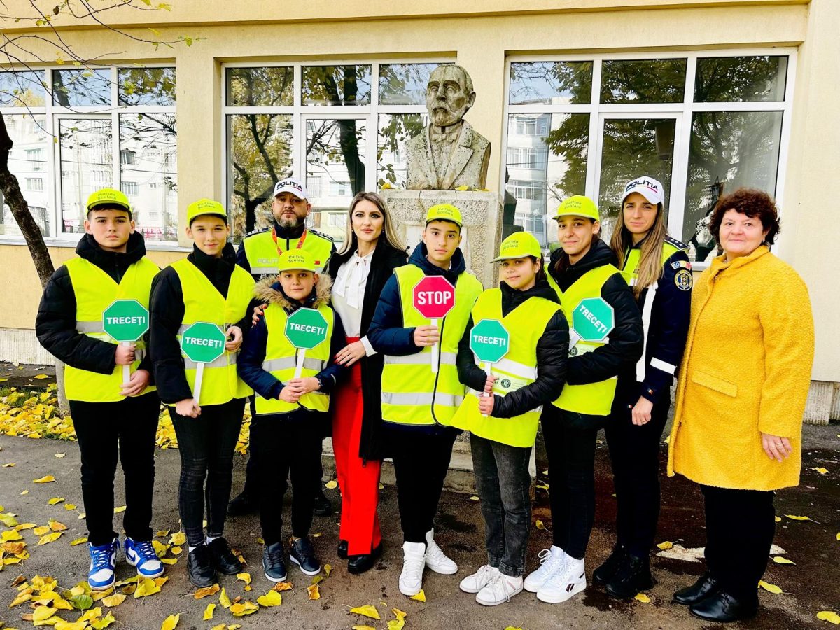 Patrula școlară în acțiune, alături de polițiștii ieșeni
