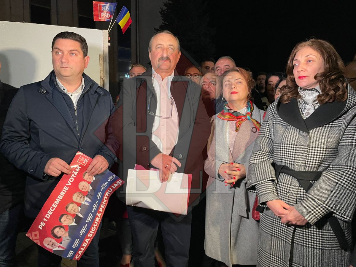 PSD Iași a dat startul campaniei electorale pentru alegerile parlamentare – UPDATE