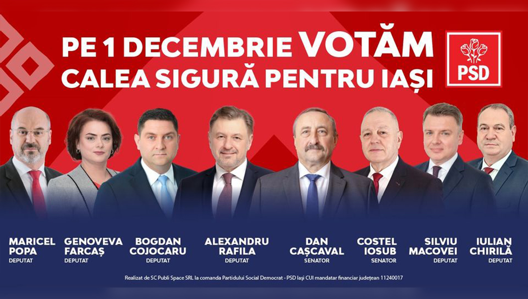 Finanțări asigurate de guvernul social-democrat în municipiul Iași. Predictibilitate și seriozitate! (P)