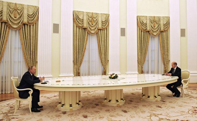 Olaf Scholz și Vladimir Putin au avut prima conversație din 2022. Poziția Rusiei