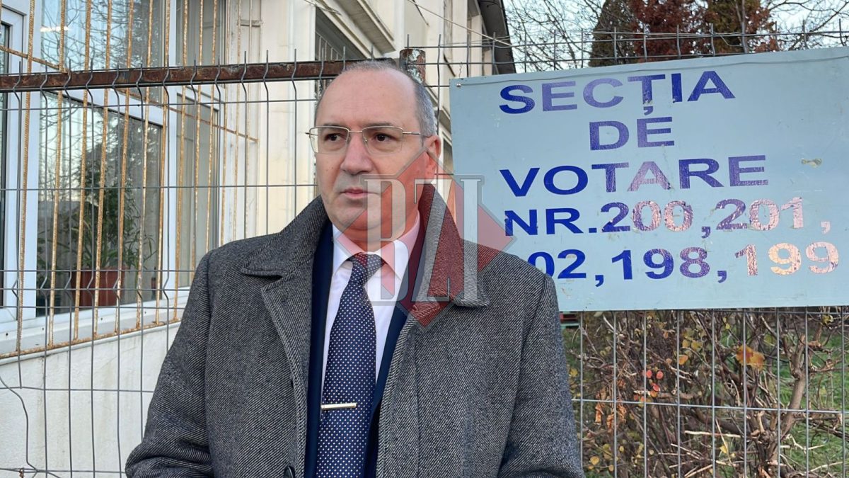 Silviu Gurlui a ieșit a vot în primul tur de scrutin pentru alegerea președintelui