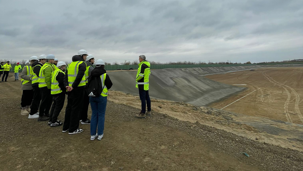 Studenții de la TUIASI au vizitat șantierul Spitalului Regional de Urgență Iași