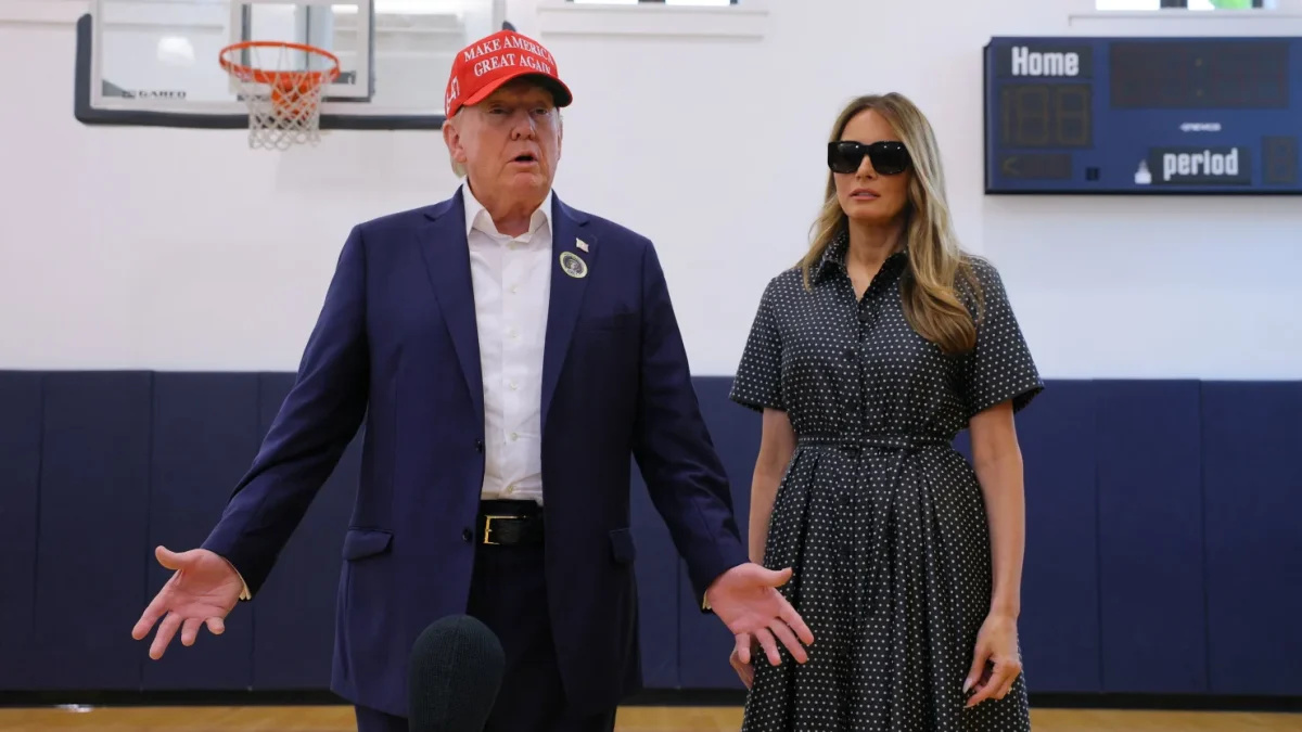 Trump s-a declarat „foarte încrezător” că va câștiga, după ce a votat