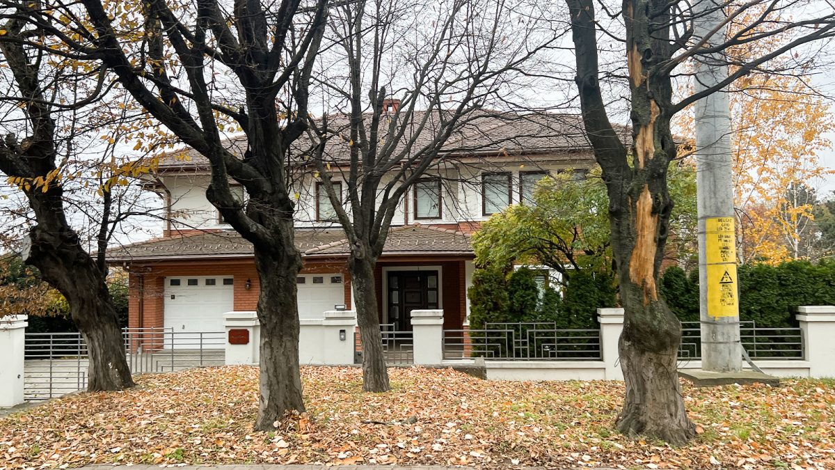 Una dintre cele mai spectaculoase vile din Copou a fost scoasă la vânzare. Casa aparține unui ambasador, iar prețul depășește 2 milioane de euro