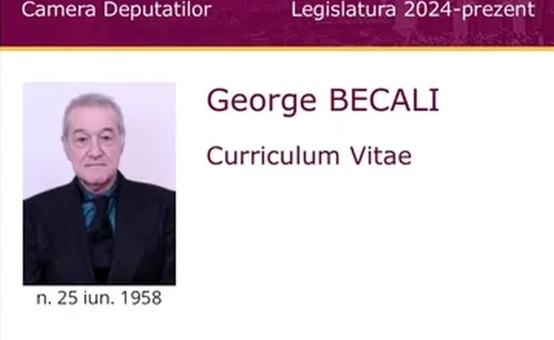 Acesta este CV-ul lui Gigi Becali! Câte clase are patronul FCSB