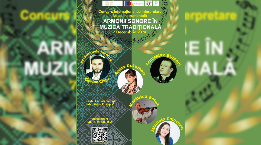 Concursul Internaţional de Interpretare Vocal-instrumentală „Armonii sonore in muzica tradiţională”