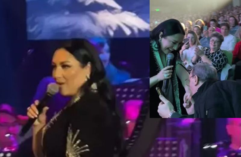 Ce a pățit Andra Măruță la concertul de Crăciun! Spectatorii au rămas muți când au văzut scena