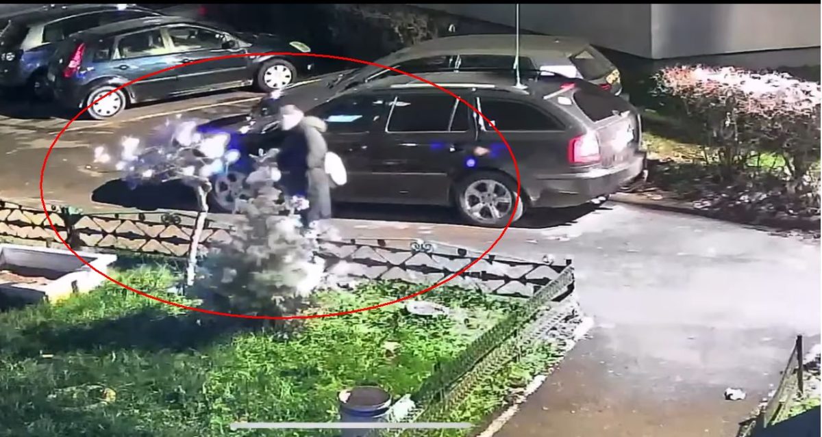 Grinch este real și trăiește în Cluj! Un bărbat a furat instalația de Crăciun din fața blocului