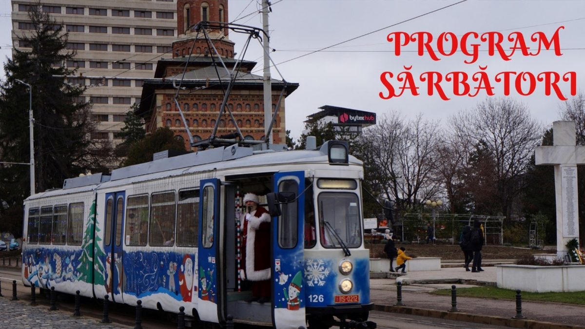 Programul tramvaielor și autobuzelor de la CTP Iași este modificat în perioada sărbătorilor. Iată cum vor circula mijloacele de transport