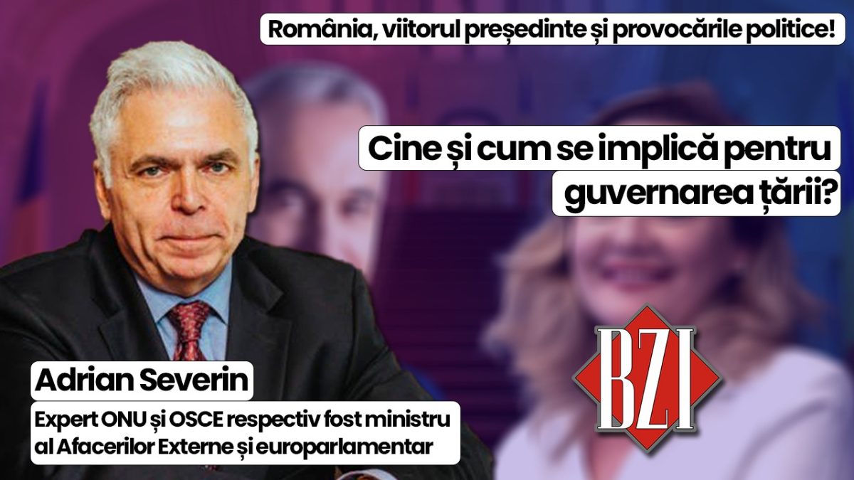 Top analiză! Prof. univ. dr. Adrian Severin, expert ONU și OSCE respectiv fost ministru al Afacerilor Externe și europarlamentar dialoghează la BZI LIVE despre recentele etape electorale din România și ce urmează, totul în context național și extern