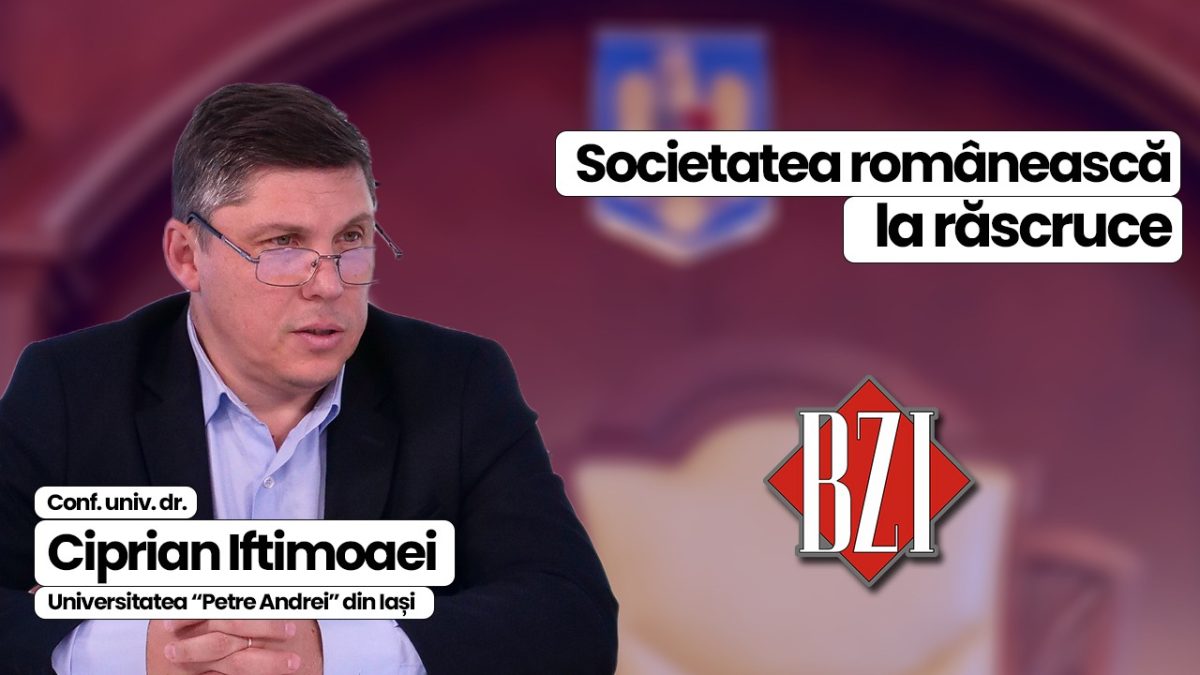 LIVE VIDEO – Societatea românească la răscruce. Conf. univ. dr. Ciprian Iftimoaei, Universitatea ,,Petre Andrei” din Iași, realizează o analiză clară la BZI LIVE