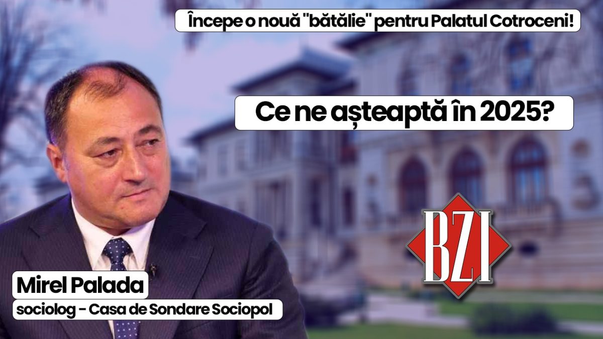 Top talk-show! Hâtrul și incisivul sociolog Mirel Palada (Casa de Sondare Sociopol) într-o nouă și specială emisiune BZI LIVE de la candidatura lui Nicușor Dan pentru Palatul Cotroceni la ce poate urma în 2025!