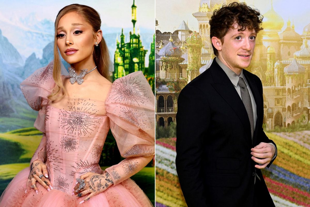 Ariana Grande și Ethan Slater au fost surprinși alegându-și bradul de Crăciun