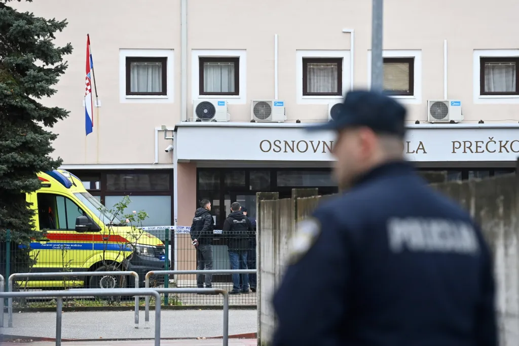 Tragedie în Zagreb: Atac sângeros într-o școală primară. Un copil mort și o învățătoare în stare critică