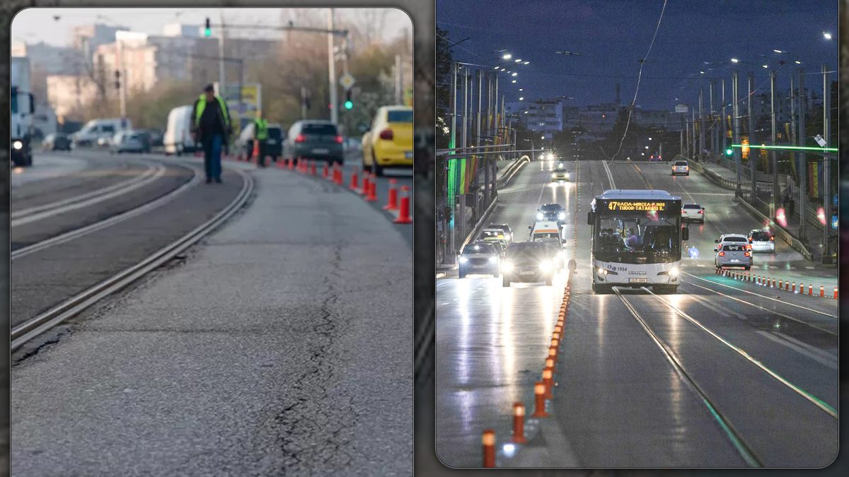Reconfigurare totală în traficul din Iași! Benzi unice pe unele dintre cele mai aglomerate străzi și bulevarde, noi locuri de parcare